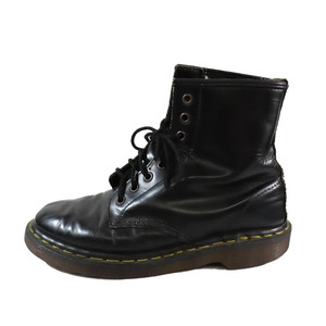 ドクターマーチン DR.MARTENS 101 YS スムース 6 ホール ブーツ レザー ミドルブーツ 靴 シューズ ブラック 6.5 メンズ