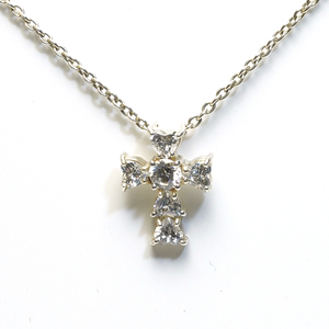 スタージュエリー 6P クロス ネックレス 925 STAR JEWELRY