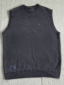 定価26400円 新品 WTAPS 23SS DITCH / VEST / COTTON. LEAGUE 製品染め スウェット ベスト ダブルタップス