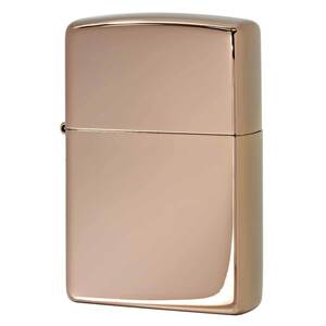 Zippo ジッポライター 無地 ローズゴールド 鏡面 ポリッシュ High Polish Rose Gold 49190 メール便可