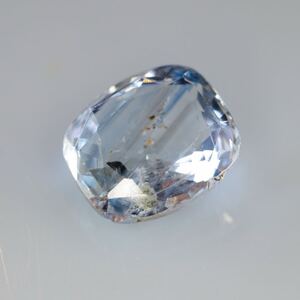 ★大粒★天然ライトカラーブルーサファイアルース2.980ct ソーティング付き★ファンシーカラー★非加熱の可能性有り★