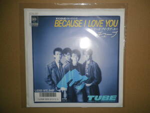 【即決】中古EP TUBE「ビコーズ・アイ・ラブ・ユー」チューブ BECAUSE I LOVE YOU