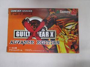 GUILTY GEAR X ADVANCE EDITION(ギルティギア ゼクス アドバンスエディション) 新品　　　№ 36234