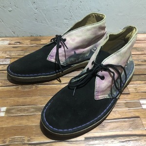 即決・Clarks・デザートブーツ・珍しい野外フェス柄・GB4・US6・約22.5～23㎝くらいです