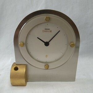 n-1533◆ SEIKO セイコー 置時計 デコール DECOR 動作確認済み現状品◆状態は画像で確認してください