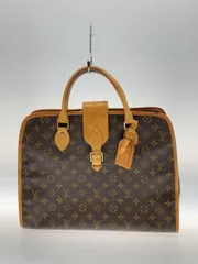 LOUIS VUITTON リヴォリ_モノグラム・キャンバス_BRW PVC ブラウン