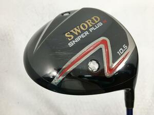 即決 お買い得品！中古 SWORD スナイパー プラス Hi ドライバー(高反発) 1W Motore Speeder 589 10.5 R