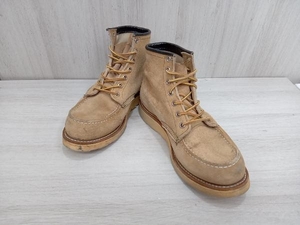 RED WING レッドウィング Irish Setter アイリッシュセッター 7E/25cm キャメル モックトゥ スエードブーツ