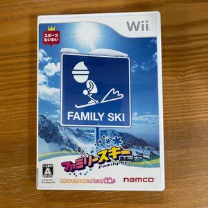 超美品　Nintendo Wii ファミリースキー 任天堂 