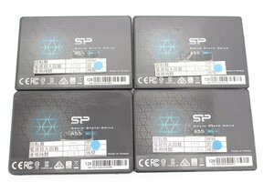 SP A55 SSD 128GB 2.5 SSD SATA 動作品 4個セット☆