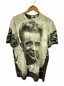 STEDMAN◆90s/JamesDean/USA製/MosquitoHead/総柄/Tシャツ/XL/コットン/WHT/プリント