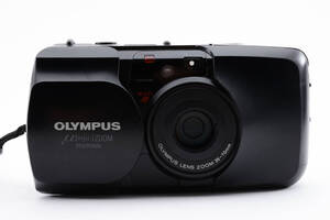 【良品】Olympus mju Zoom Panorama Black 35mm Camera #149