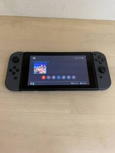 Nintendo Switch 本体　HAD-S-KAAAA グレー　SDカード等おまけ付き