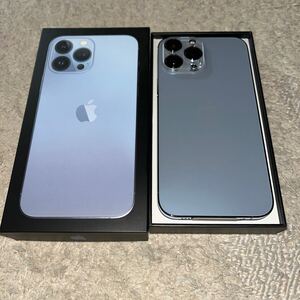 Apple iPhone13pro MAX 128GB シエラブルー3J793J/A 初期化済み SIMフリー