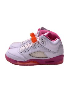 NIKE◆AIR JORDAN 5 RETRO_エアジョーダン 5 レトロ/24.5cm/WHT