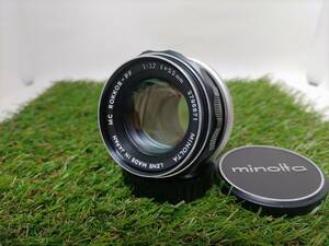 ☆良品☆　ミノルタ　MINOLTA MC ROKKOR-PF 55mm F1.7