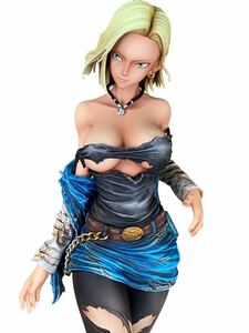 リペイント フィギュア 人造人間18号 瞳修正 ドラゴンボール 海外限定 DRAGON BALL 塗装 カスタム ペイント　