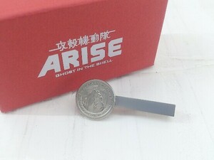 ◇ ◎ 攻殻機動隊ARISE? ネクタイピン カフス シルバー メンズ E