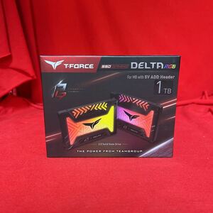 【未開封品】DELTA PHANTOM Gaming RGB SSD（5V）1TB 2.5インチ sata ssd TEAMGROUP T-FORCE