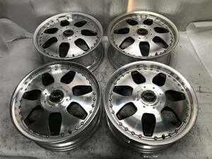 LOWENZAHN レーベンツァーン アルミホイール 18インチ 18×7.5J オフセット 48 PCD 114.3 5Ｈ 中古 ノア ヴォクシー ステップワゴン 等