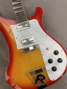 ノーブランド◎RICKENBACKER風◎エレキギター 480タイプ Fireglo