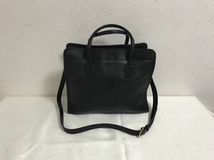 美品本物オールドコーチCOACH本革レザー2wayトートビジネスショルダーバッグボストンバック黒ブラックトラベル旅行メンズレディース