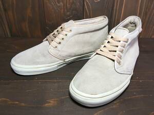 ★VANS バンズ US企画 CHUKKA チャッカ ベージュ スエード 28.0cmUsed 検 スニーカー SK8 オールドスクール ハーフキャブ