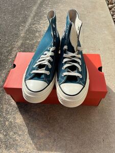 新品未使用　コンバースconverse ct70 チャックテイラー　Chuck Taylor グリーン系　ブルー系　27.5cm ハイカット