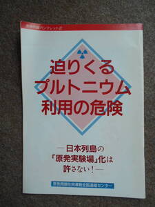 原発問題パンフレット 2 迫りくるプルトニウウム利用の危険