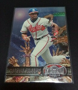 MLB 1997年FLEER METAL UNIVERSE マーキス・グリッソム(ブレーブス)No,29。 Braves MARQUIS GRISSOM