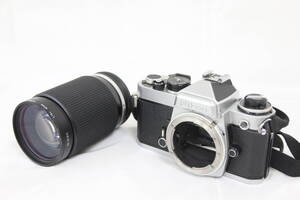 Y2278 ニコン Nikon FE Zoom-Nikkor AI-s 35-135mm F3.5-4.5 フィルムカメラ ボディレンズセット ジャンク