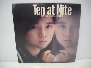 ■杉浦幸 / Ten at Nite / LP (アナログレコード) ■