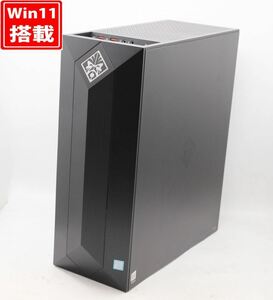 GeForce RTX 2080 ゲーミングPC NVMe 新品512GB-SSD 中古美品 HP OMEN Obelisk Desktop 875-0073jp Windows11 / i7-8700 16GB 管:1848h