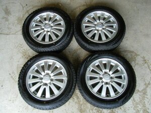 ダイハツ 純正 アルミ 14X4.5J OFF45 PCD100X4H BLIZZAK VRX 155/65R14 スタッドレス ４本 S1605