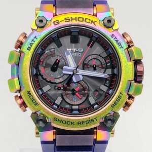 4436♪ / CASIO カシオ G-SHOCK ジーショック MT-G MTG-B3000PRB-1AJR 腕時計 ソーラー式 電波時計 アナログ Bluetooth搭載【0703】