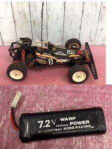 TAMIYA タミヤ　 ラジコン　電動ラジコン　HOTSHOT ホットショット　サイズ約38x24x10cm 中古現状品　動作未確認　(100s)