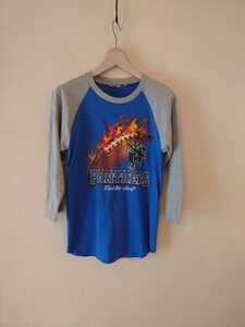  90年代 JERZEES製 ラグランスリーブTシャツ Lサイズ XLサイズ ジャージーズ ビンテージ 90s ハイスクール 7分丈Tシャツ ロンT