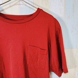 409 GLOBALWORK　半袖Ｔシャツ　XL　BROWN　ポケット