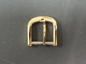 中古 セイコー シチズン カシオ 汎用 尾錠 美錠 ピンバックル 色: ゴールド 幅: 10mm 管理No.31584