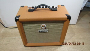 ORWNGE　ギターアンプ　GUITAR　AMPLIFIER　Ｃｒｕｓｈ　15Ｒ　作動は確認済み　中古美形