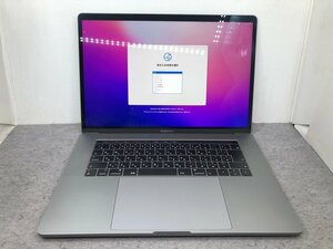 【Apple】MacBook Pro 15inch 2019 A1990 Corei9-9980HK 16GB SSD512GB NVMe AMD Radeon Pro 560X 4GB OS12 中古Mac