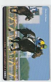 9-v006 競馬 PRC04 キングカメハメハ ダービー テレカ