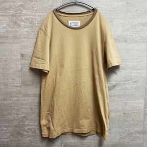 Maison Margiela 10 メゾンマルジェラ　17ss　半袖Tシャツ S30GC0596 sizeS ベージュ　【中目黒B8】