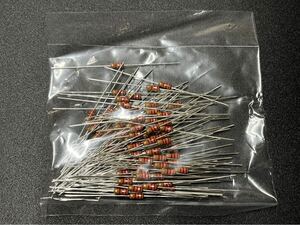 KOA CFS1/2C222J 100個 カーボン抵抗 炭素皮膜固定抵抗器 2.2kΩ 1/2W 