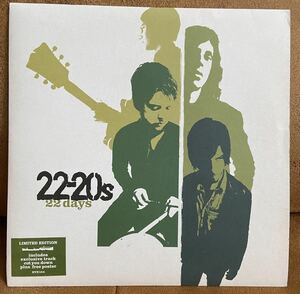 22-20s-22Days/Cut You Down【限定アナログ7”】/Rock&Roll,Power Pop,Britpop,Punk,Blues,strokes,インディーロック
