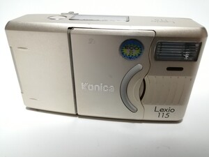 動作確認済み Konica コニカ Lexio 115 コンパクトフィルムカメラ　美品