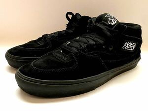 ★ VANS ★ HALF CAB 29cm オールブラック ハーフキャブ スケート スケボー スニーカー バンズ 定番 黒