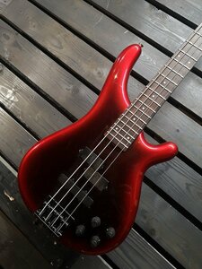 ◆大感謝祭!!!■整備品■下取OK!!★TUNE チューン BASS MANIAC STANDARD Red Burst 小ぶりで軽量！検/spector warwick moon G1B22404