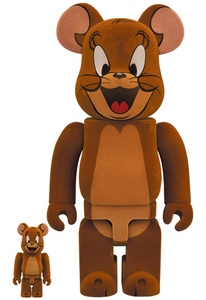 MEDICOM TOY TOM＆JERRY JERRY FLOCKY BE@RBRICK ジェリー・フロッキー Ver. ベアブリック100％ & 400％ 