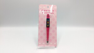 Cutie Tweezer　毛抜き　眉抜き　ピンセット　モンスター　ピンク